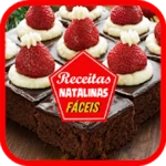 receitas natalinas faceis android application logo